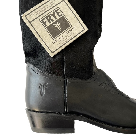 Frye Bruce Calf Hair Western Boot | 9.5 NWT - Picture 2 of 12